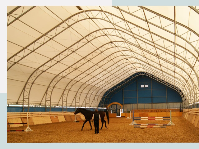 Строительство конных манежей в Челябинске