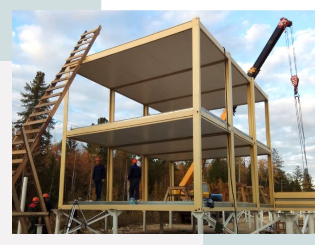 Строительство модульных здания Челябинск