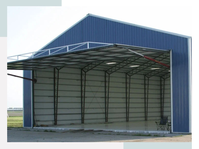 Прямо стенные ангары в Челябинске