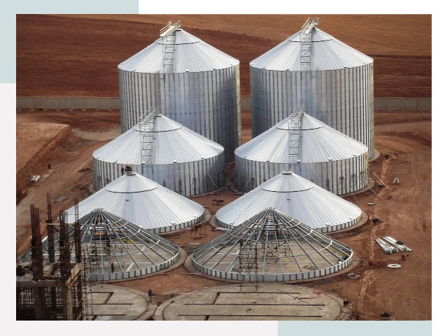 Строительство зерновых силосов в Челябинске