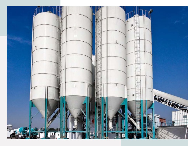 Строительство цементных силосов в Челябинске