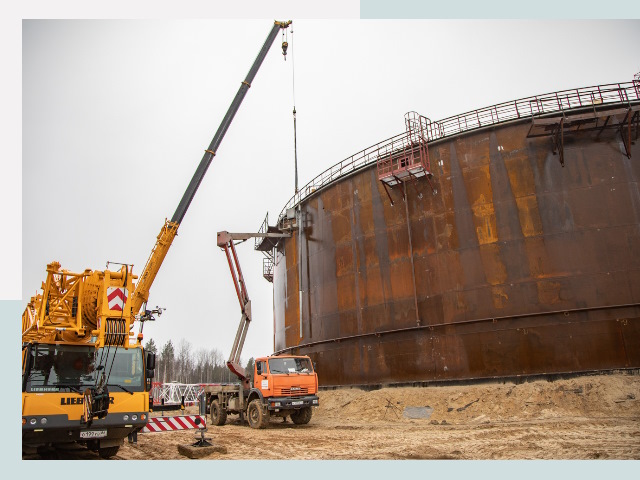 Монтаж резервуаров в Челябинске от 619 руб. за м³