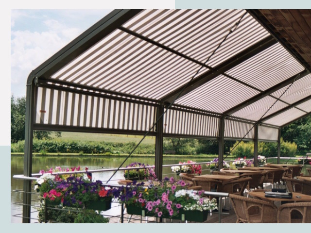 Элегантные навесы для кафе от 619 руб в Челябинск