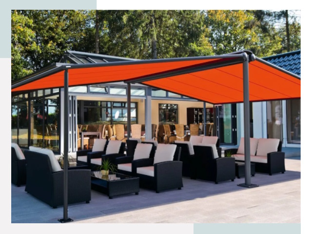 Навесы для кафе и ресторанов в Челябинске