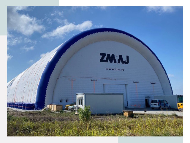 Брендирование ангаров в Челябинске