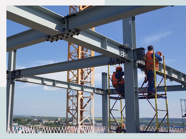 Монтаж металлоконструкций в Челябинске